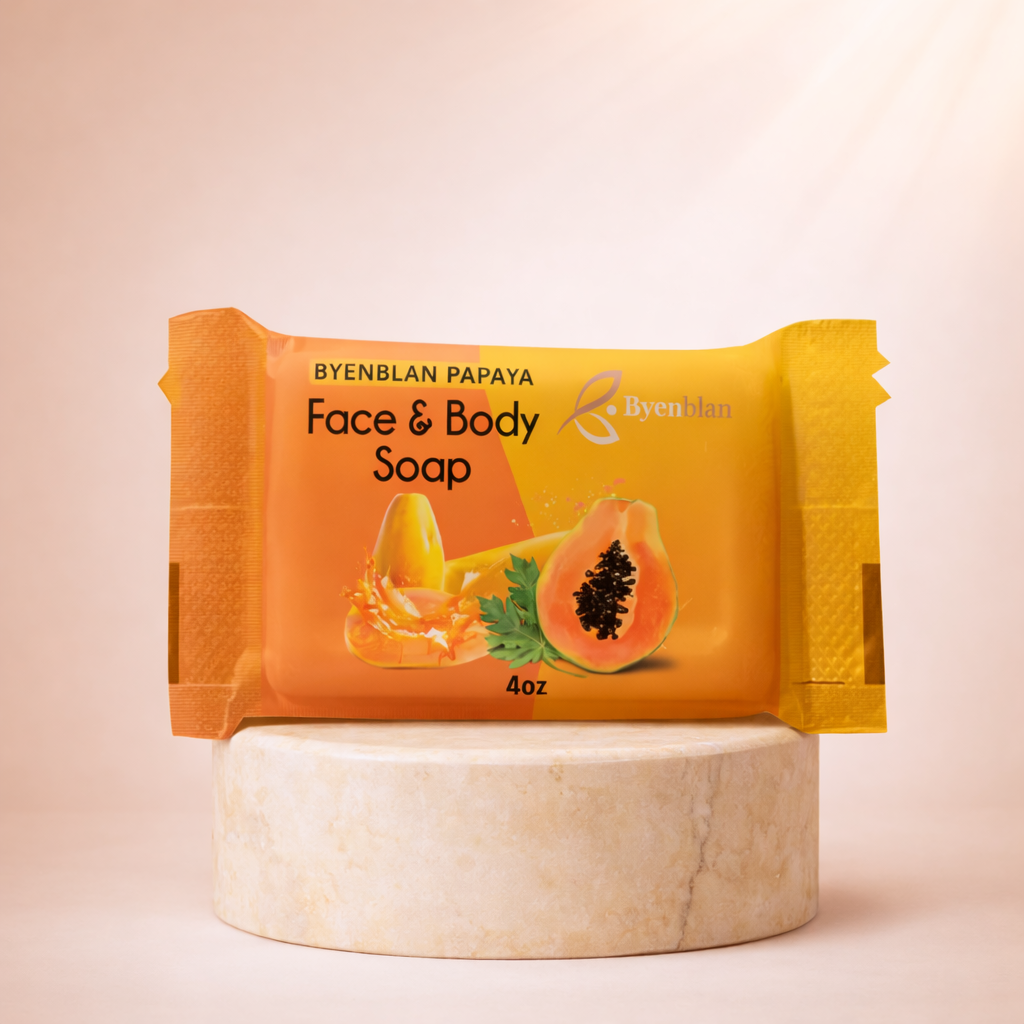 yenblan Papaya Face & body soap