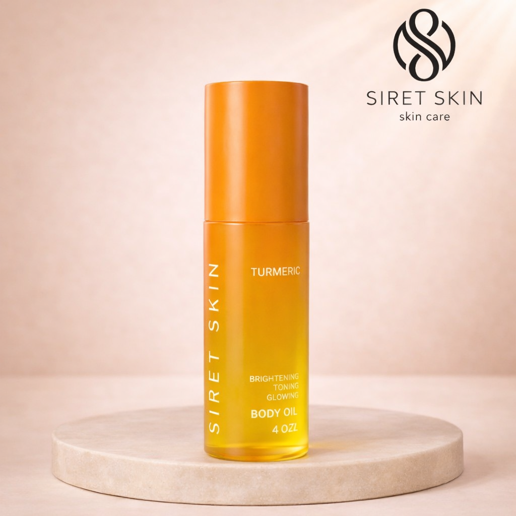 Turmeric Body oil skin care