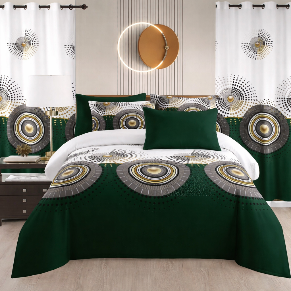 Green geometric bedding set