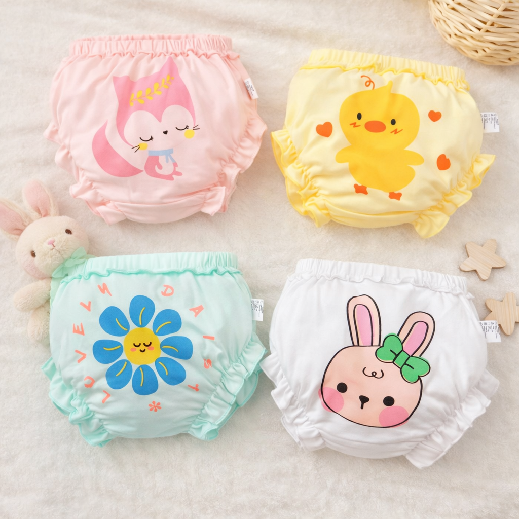 Cute baby training 4 pants