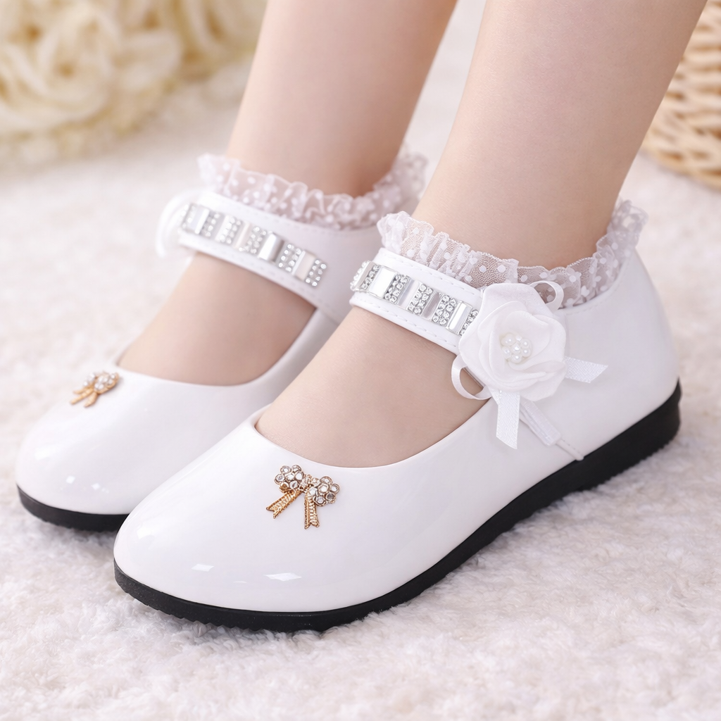 Elegant Princess White Shoes