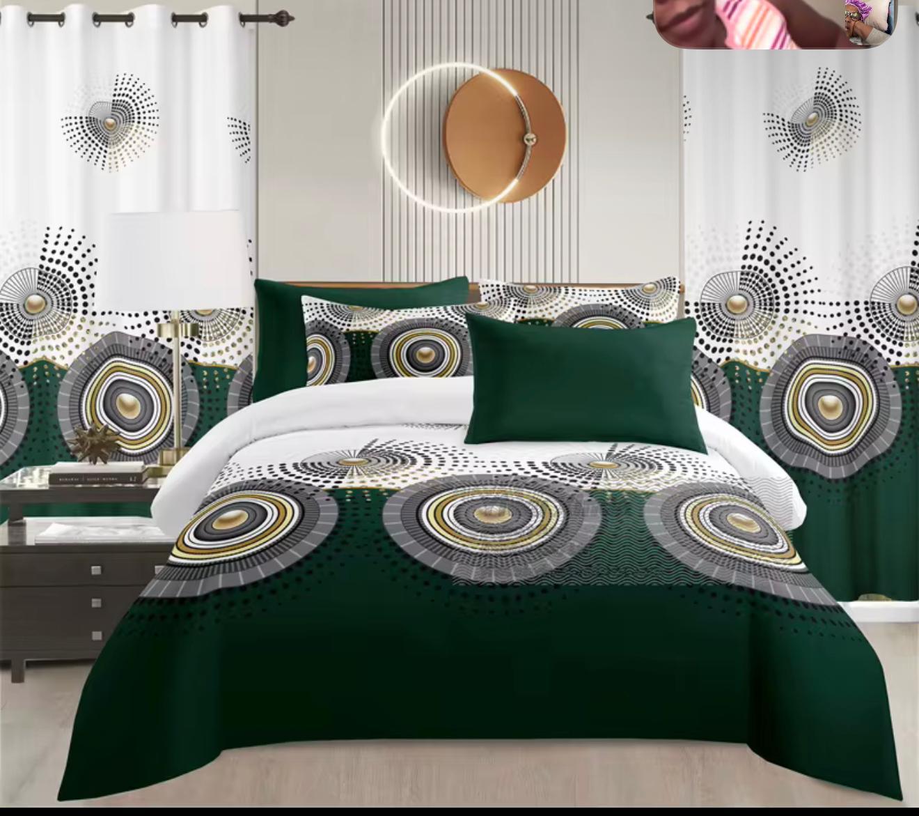 Green geometric bedding set